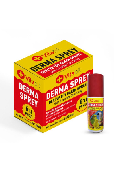 VİTAFİX VİTABİT DERMA SPREY 150ML 6LI VİTAFİX VİTABİT DERMA SPREY 150ML 6LI